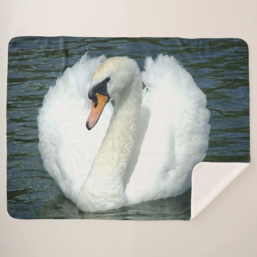 SWAN SHERPA DEKEN (Voorkant (horizontaal))