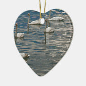 Swan Song Keramisch Ornament (Links)