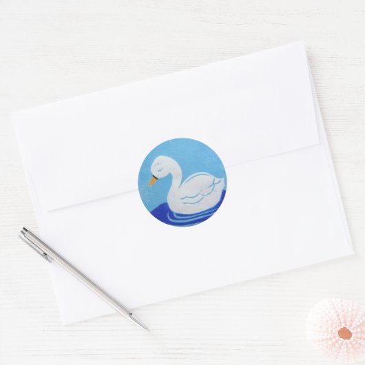 Swan Stickers (Envelop)
