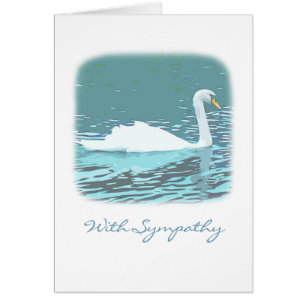 Swan Sympathcard