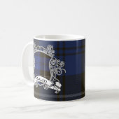 Swan Tartan Shield Koffiemok (Voorkant links)