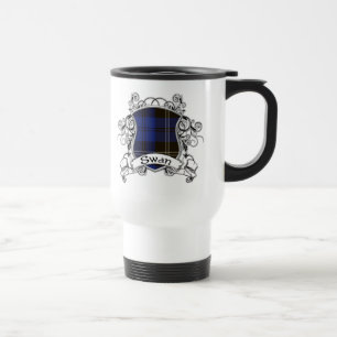 Swan Tartan Shield Reisbeker