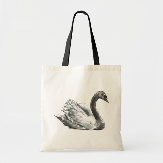 Swan Tote Bag (Voorkant)