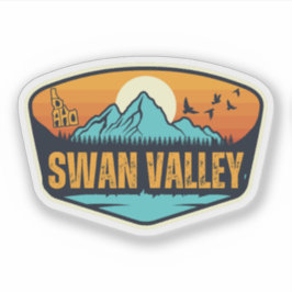 Swan Valley, Idaho Sticker