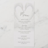 Swan Wedding Flat Menu (Voorkant)
