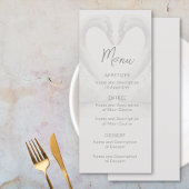 Swan Wedding Flat Menu