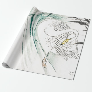 SWAN ZWEMMEN JAPANS PRINT inpakpapier