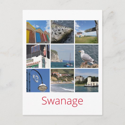 Swanage Briefkaart (Voorkant)