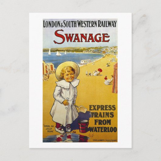 Swanage, Groot-Brittannië, Reizen,  Briefkaart (Voorkant)