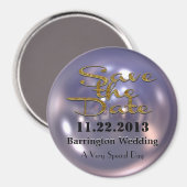 Swank Save the Date Magnet Magneet (Voorkant / Achterkant)