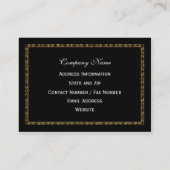 Swankshire Elegant Professional Visitekaartje (Achterkant)