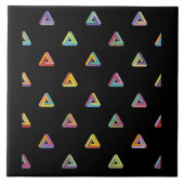 Swanky Penrose Pattern Tegeltje (Voorkant)