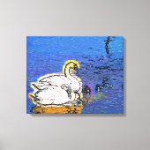 SWANS CANVAS AFDRUK (Voorkant)