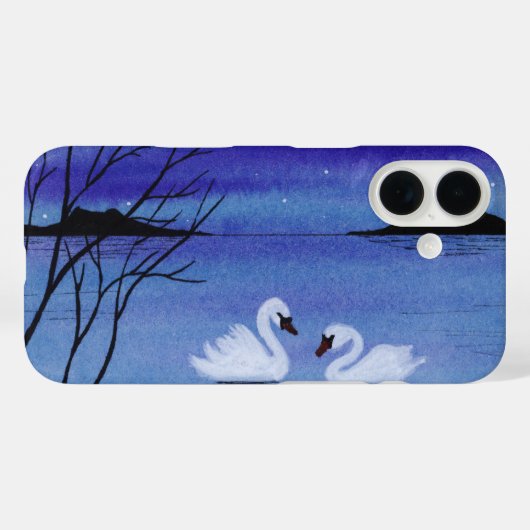 Swans Case-Mate iPhone Case (Achterkant (horizontaal))