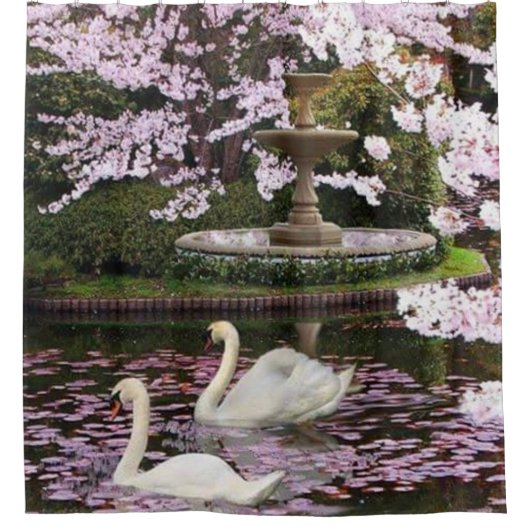 Swans Douchegordijn (Voorkant)