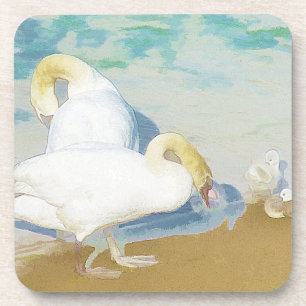 SWANS DRANKJES ONDERZETTER