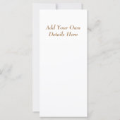 SWANS GREETINGS KAART (Achterkant)