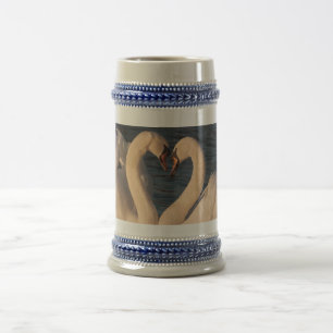 Swans Heart 22 oz Stein Bierpul
