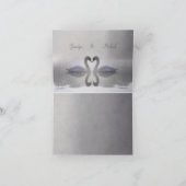 Swans in Love ~ Carte / Invitations (Intérieur)