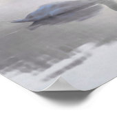 Swans in Love ~ Poster / Mariage personnalisé (Coin)