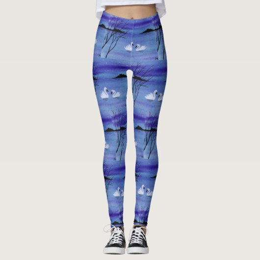 Swans Leggings (Voorkant)
