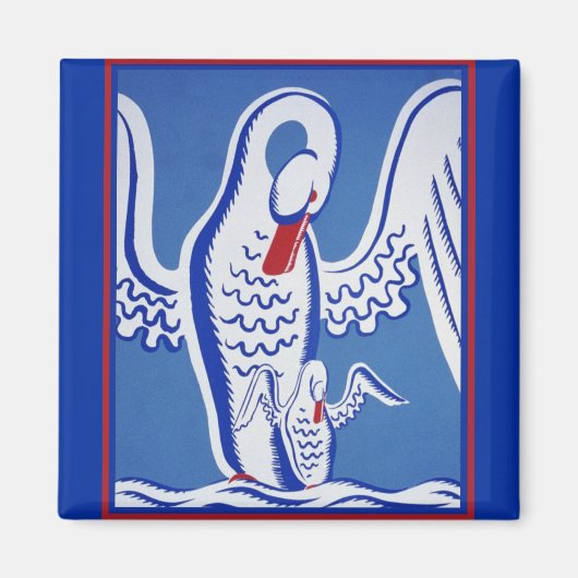 Swans Magneet (Voorkant)