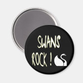 Swans Rock ! Magnet (Recto/Verso)