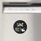 Swans Rock ! Magnet (In Situ (Lave-vaisselle))