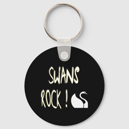 Swans Rock ! Porte-clés (Recto)