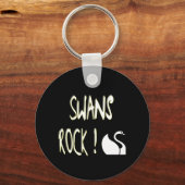 Swans Rock ! Porte-clés (Recto)