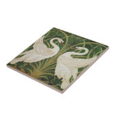 Swans Rush Iris Walter Crane Tegeltje (Zijkant)