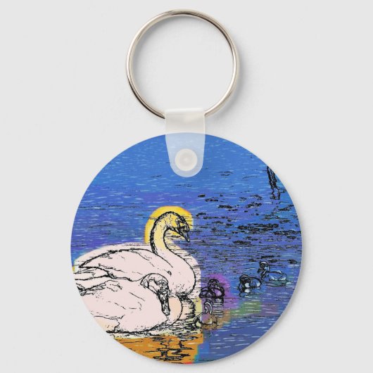 SWANS SLEUTELHANGER (Voorkant)