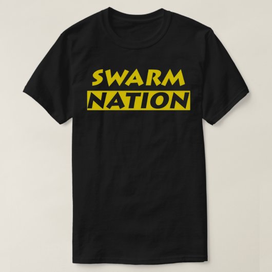 Swarm Nation Premium T-shirt (Design voorkant)