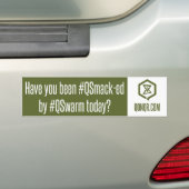 Swarm QSmack Bumpersticker (Op auto)