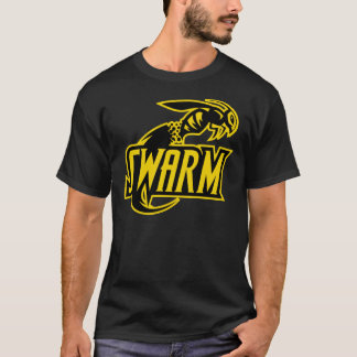 Swarm-sportlogo essentieel t-shirt