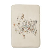 Swarming Dragonflies Bath Mat (Voorkant Verticaal)