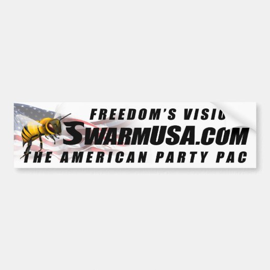 SwarmUSA Sticker (Voorkant)