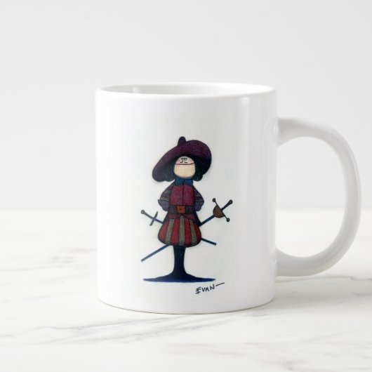 Swashbuckler Giant Café Mug (Droite)