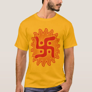 Swastika : Indiaas traditioneel symbool T-shirt