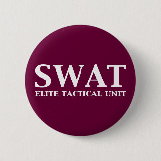SWAT Elite Tactical Unit Gifts Ronde Button 5,7 Cm