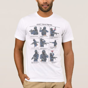 SWAT-handsignalen T-shirt