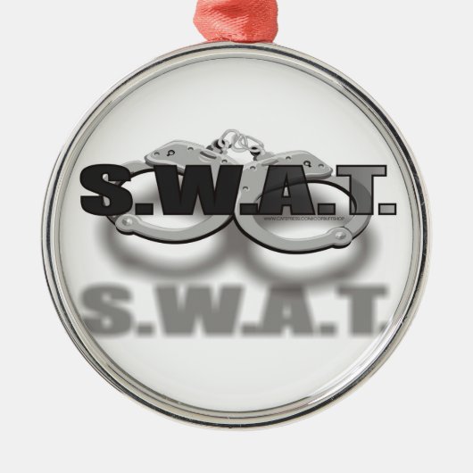 SWAT METALEN ORNAMENT (Voorkant)