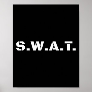 SWAT Team Boys Halloween Kostuum Kinder Tactische Poster