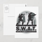 SWAT Team Entrance Briefkaart (Voorkant / Achterkant)