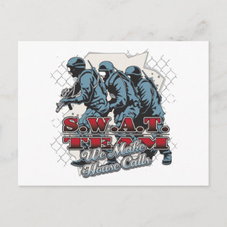 SWAT Team House Briefkaart