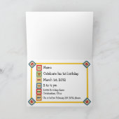 SWAT Team Hummer Police Car Party Invitation (Intérieur)