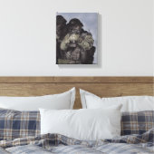 SWAT Team Police Art original sur toile (Insitu(Chambre))