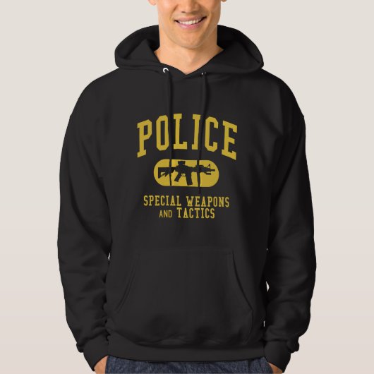 SWAT-team van de politie Hoodie (Voorkant)