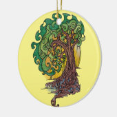 Sway Fancy Keramisch Ornament (Links)