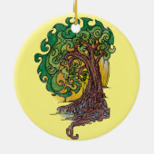 Sway Fancy Keramisch Ornament (Achterkant)